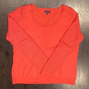 Splendid Open Weave Cashmere Sweater